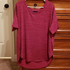 Mauve Fuscia purple or Pink high low top!